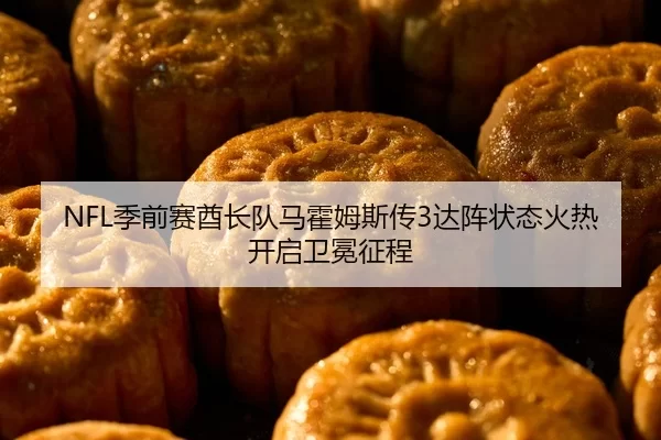 NFL季前赛酋长队马霍姆斯传3达阵状态火热开启卫冕征程